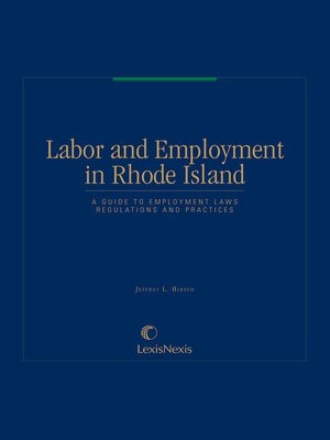 cover image of Labor and Employment in Rhode Island